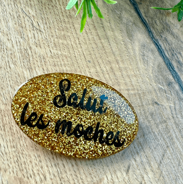Broche « Salut les moches » 